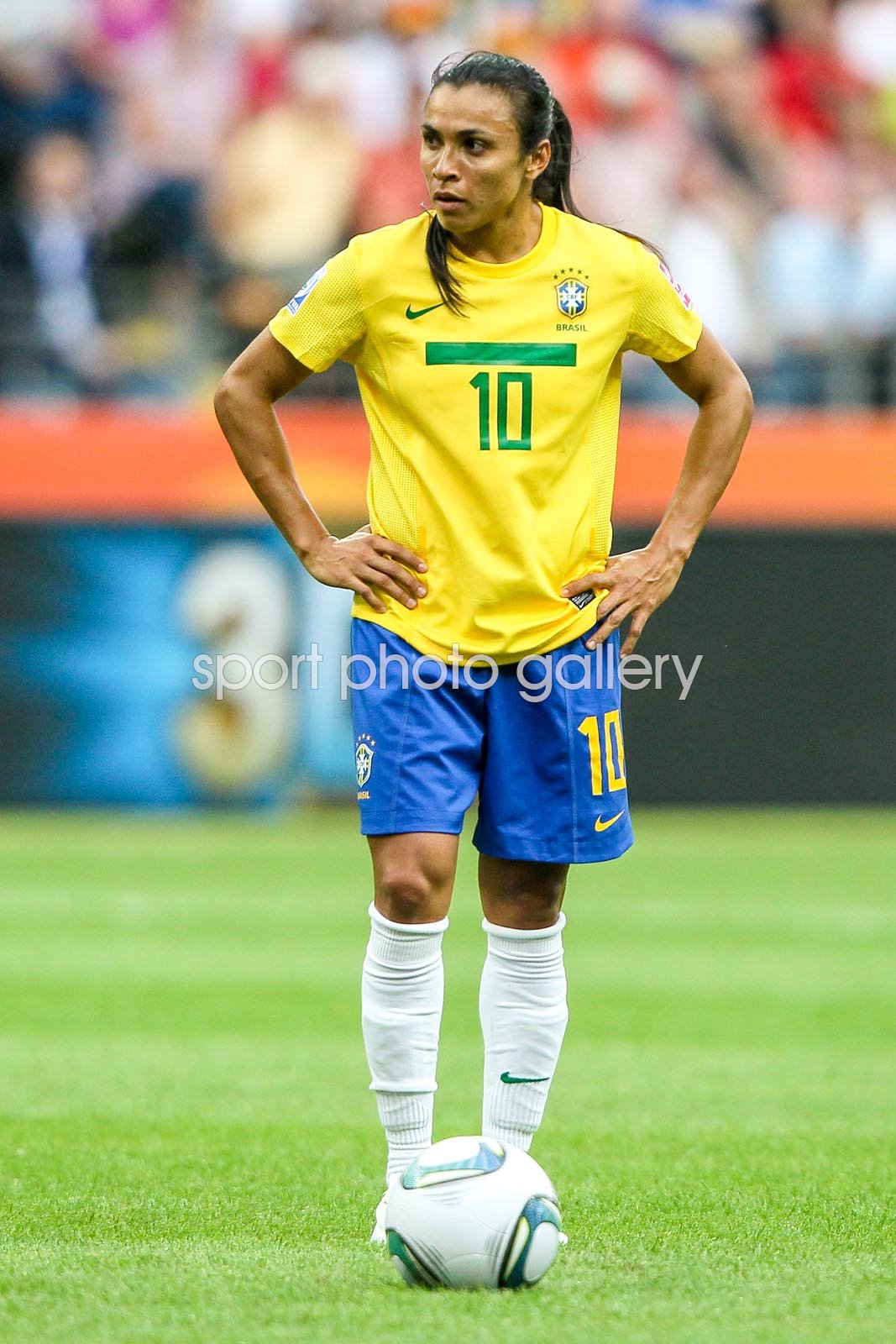 Brazilian footballer Marta