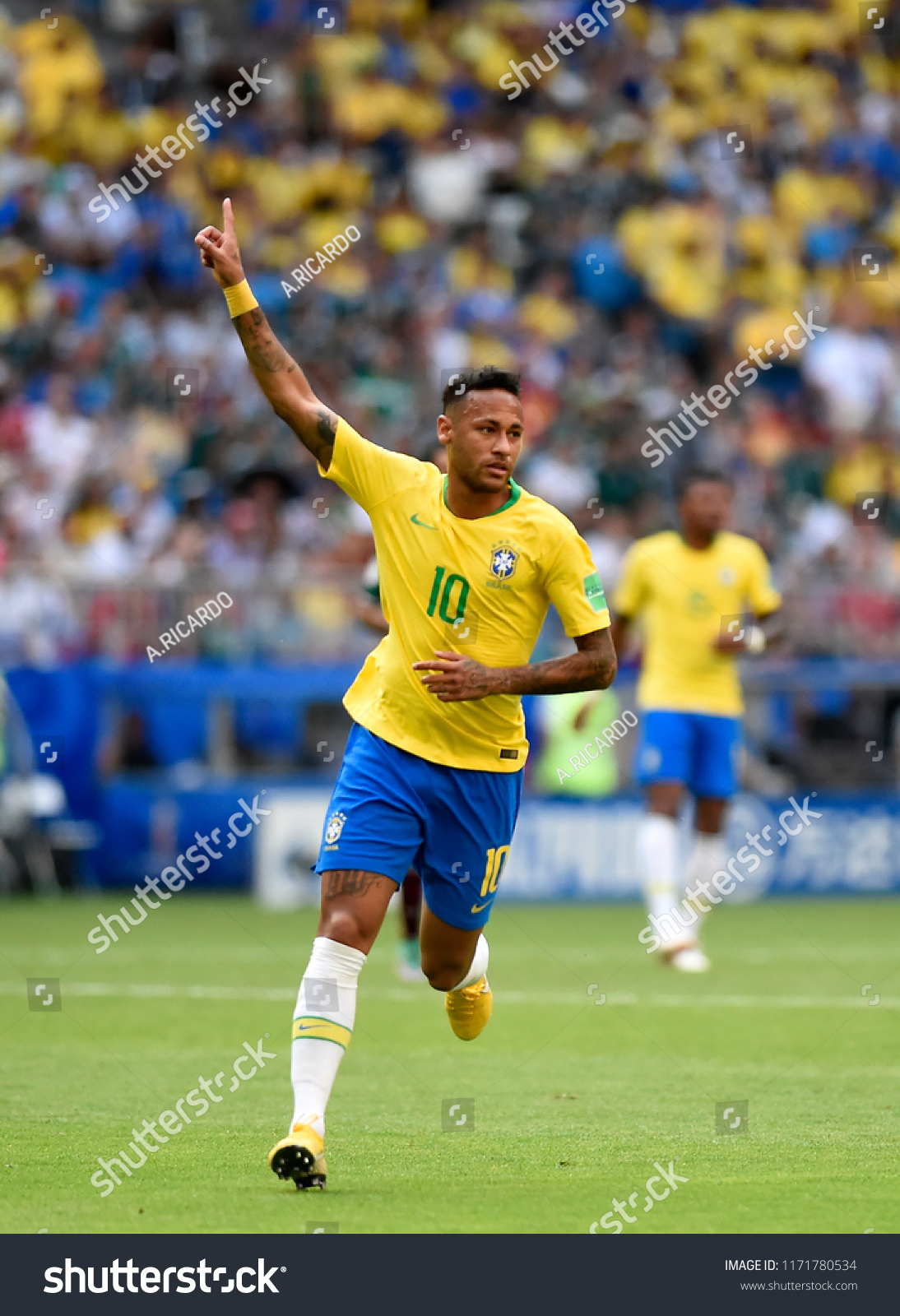 Brazilian footballer Neymar